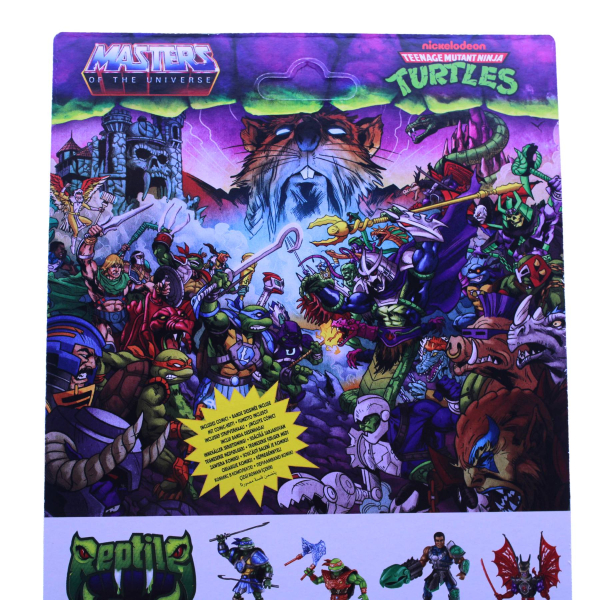 Leonardo – Turtles of Grayskull Reptile Wars Figur | Mattel 2025 | Hoppla Stuff